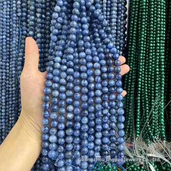 Prirodne 7A kianit slobodne perle za DIY nakit, okrugle perle