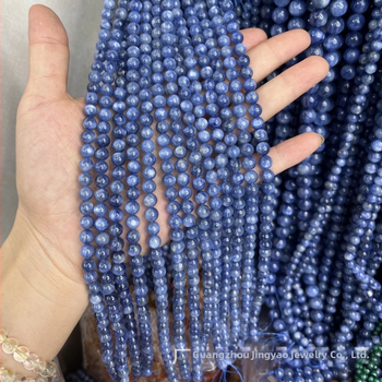 Prirodne 7A kianit slobodne perle za DIY nakit, okrugle perle