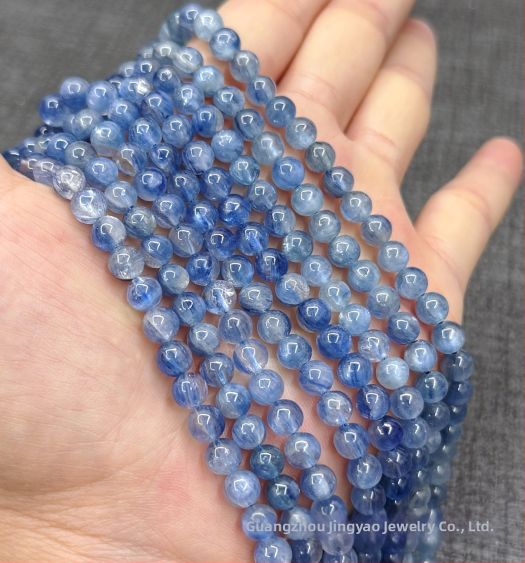 Prirodne 7A kianit slobodne perle za DIY nakit, okrugle perle