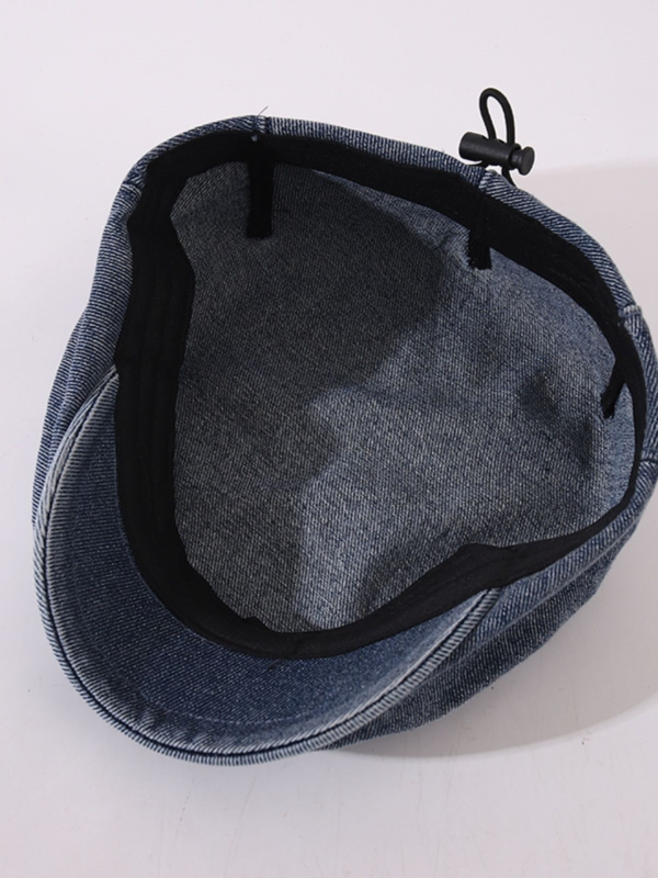 Japanski stil dječja denim kapa, prilagodljiva ulična baseball kapa za dječake 6–8 godina