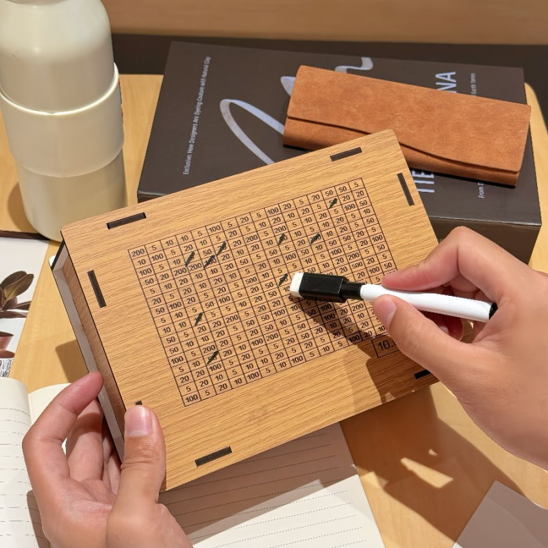 Kreativna prozirna kasica za novčiće i novčanice — DIY kutija za izlaganje i kolekciju
