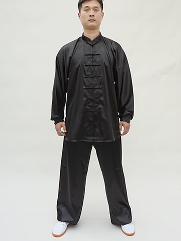 Tai Chi kostim od smjese umjetne svile, stil Mulan, za trening i nastupe, ljetna verzija