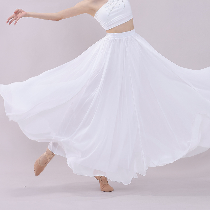 Ženski klasični plesni kostim s elegantnim linijama, novi stil, elegantan i svestran, suknja-nohavice za vježbanje, kostim za ples u kineskom stilu