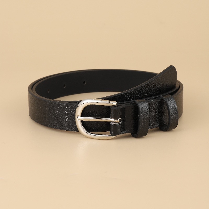 Ženski kaiš od PU kože s kopčom na pin, elegantan svakodnevni dodatak, širina 2–4 cm