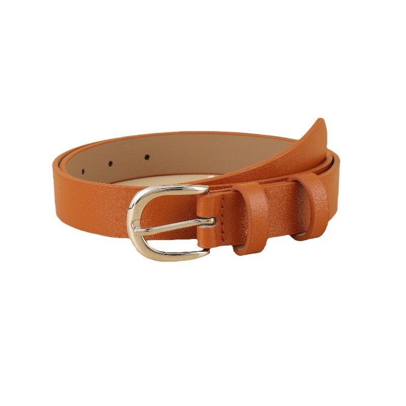 Ženski kaiš od PU kože s kopčom na pin, elegantan svakodnevni dodatak, širina 2–4 cm