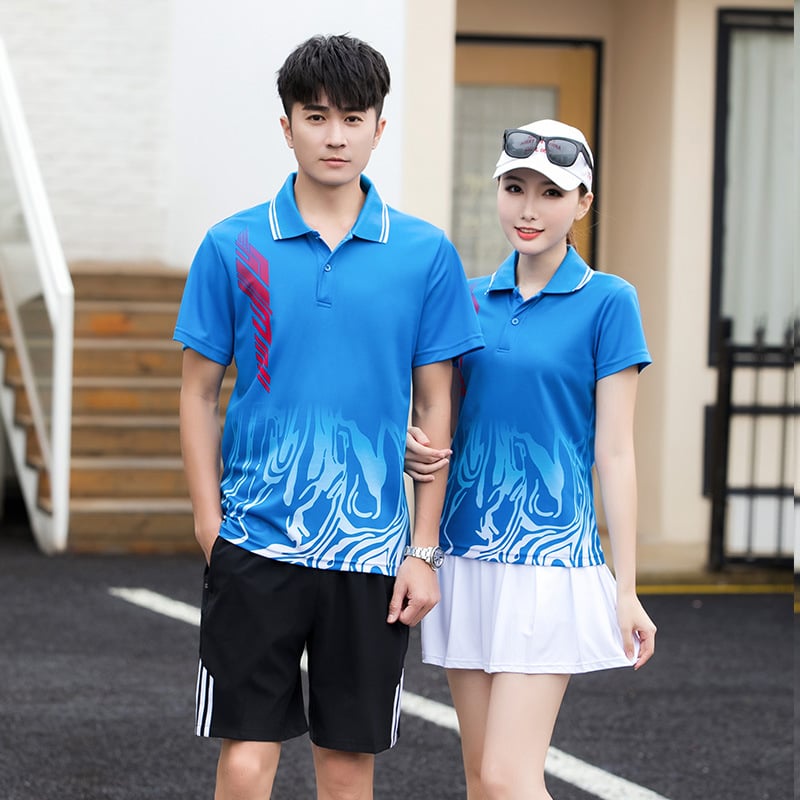 Ljetni unisex badminton set: majice kratkih rukava tipa T, polo majice, šorcevi, hlače i suknje