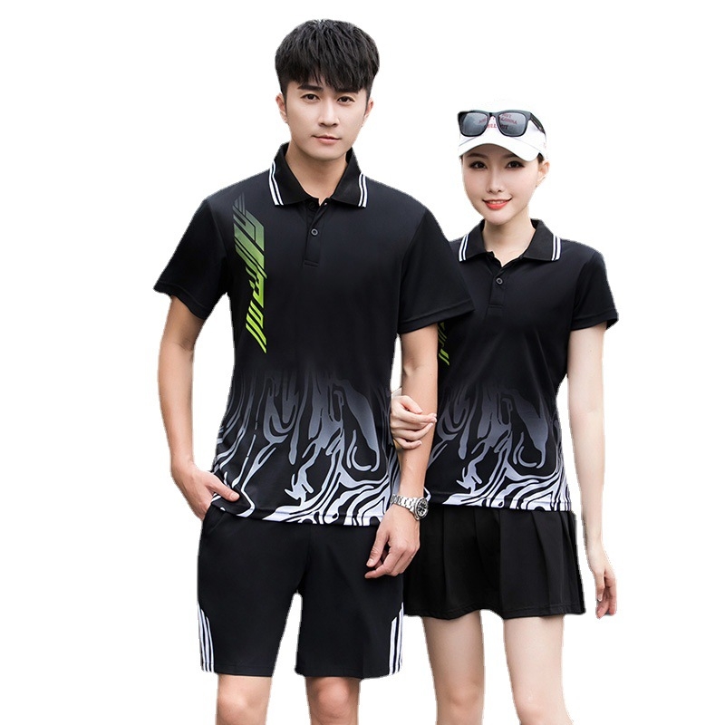 Ljetni unisex badminton set: majice kratkih rukava tipa T, polo majice, šorcevi, hlače i suknje