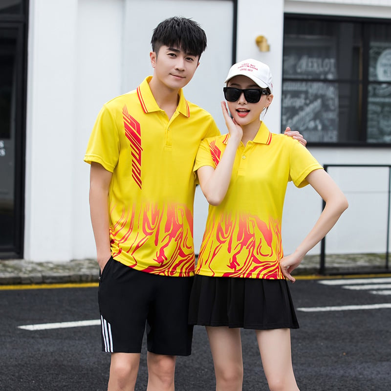 Ljetni unisex badminton set: majice kratkih rukava tipa T, polo majice, šorcevi, hlače i suknje