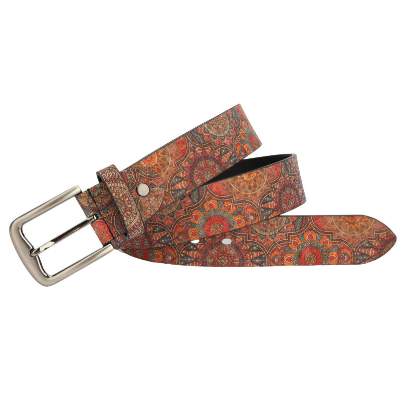 Ženski kaiš s visokokvalitetnim uzorkom, retro boemski stil, etnički motivi, prilagodljiv