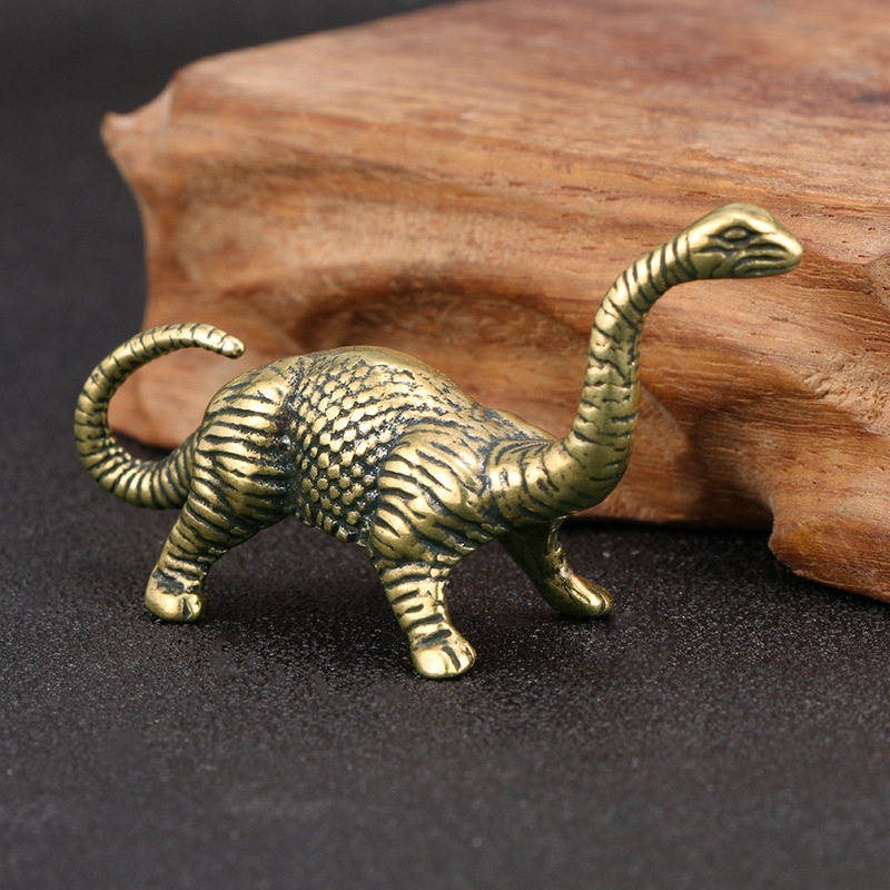 Mesing figura Spinosaurus dinosaura, antikni dizajn, kolekcionarski komad
