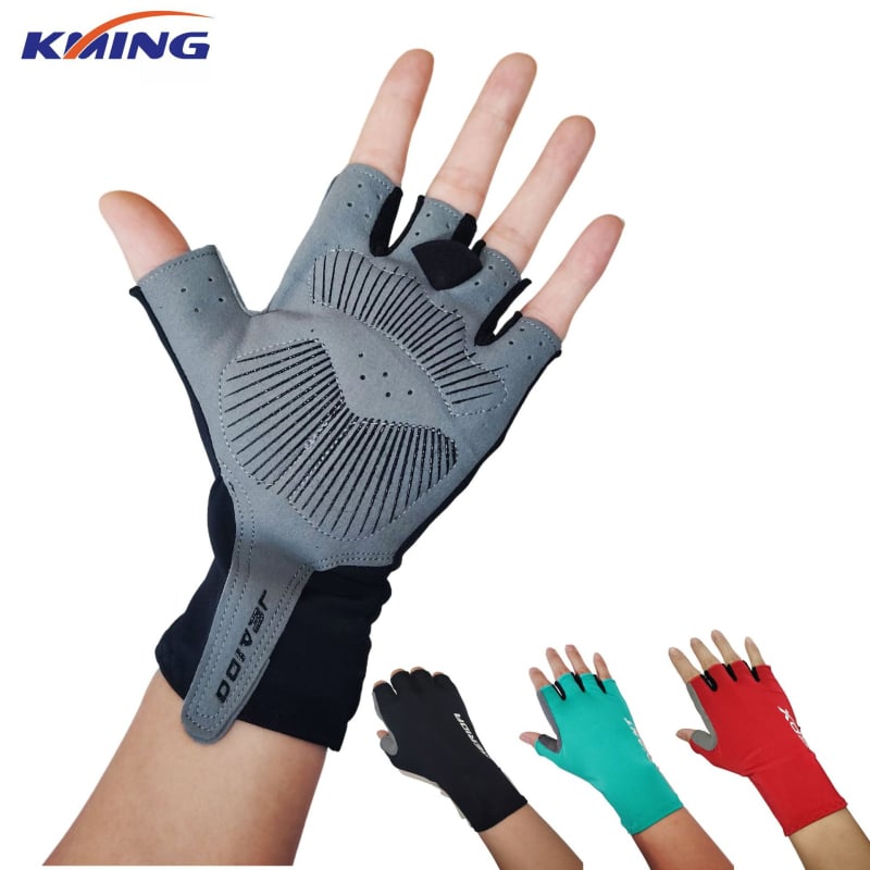 Rukavice za biciklizam s polu-prstom, apsorpcija udara, unisex, za outdoor fitness, protiv sklizavanja, izdržljive sportske rukavice