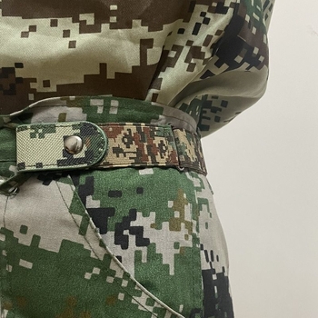 Kamuflažni vojni trening pojas za tinejdžere – unisex elastični pojas za struk