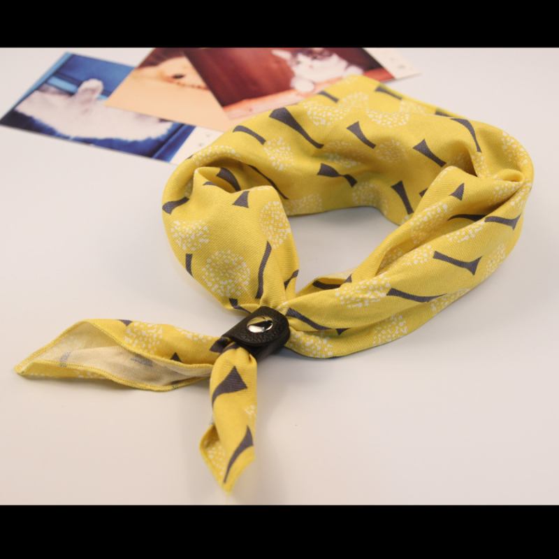 Korejskog stila mali kvadratni šal za odijelo, vintage uzorak cashew flower, najlonski šal za muškarce i žene