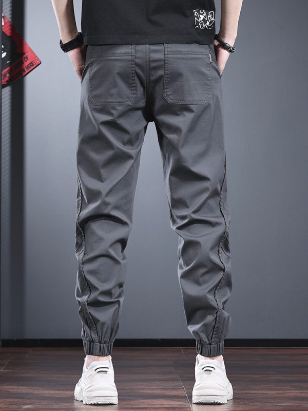 Ανδρικά jogger cargo παντελόνια, φθινοπωρινά-χειμερινά 2025, λεπτά, φαρδιά γραμμή, υψηλής ποιότητας, πολυχρηστικά αθλητικά παντελόνια