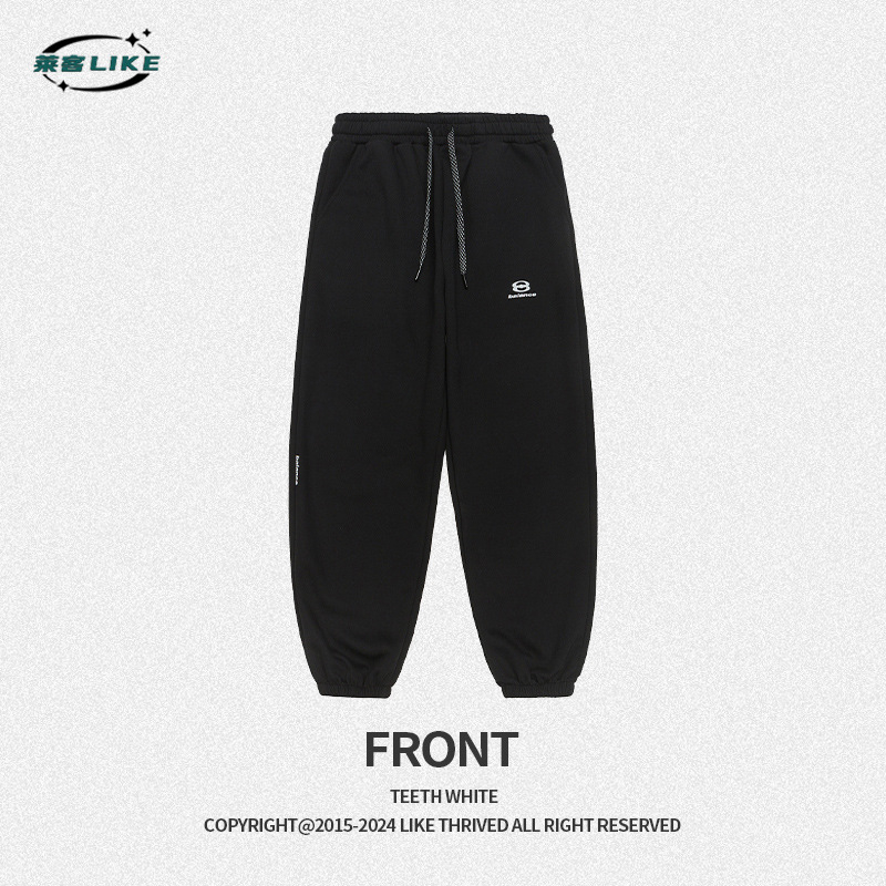 Laike muške proljetne casual hlače za sport na otvorenom, širokog kroja, jogger stil, velika veličina
