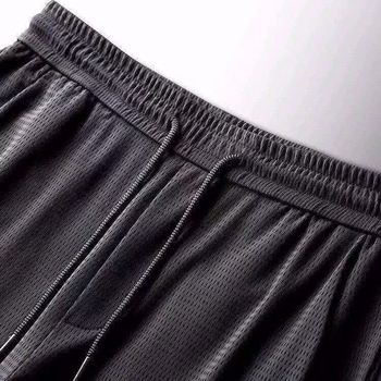 Muške ljetne hlače od Ice Silk, prozračne mrežaste, lagane, kratke sportske hlače