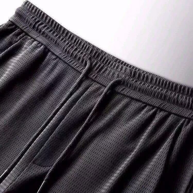 Muške ljetne hlače od Ice Silk, prozračne mrežaste, lagane, kratke sportske hlače
