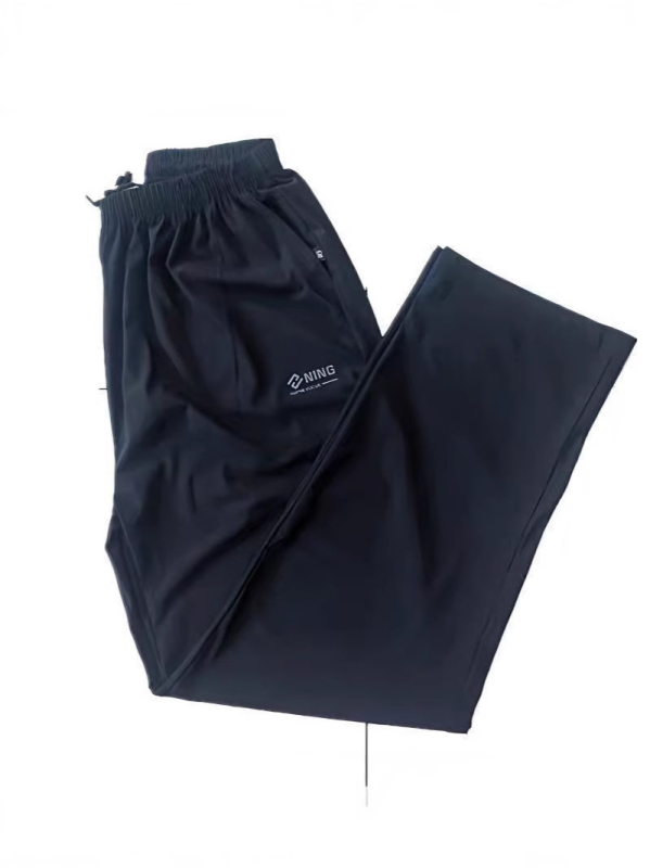Muške Ice Silk hlače za ljeto, brzo sušenje, sportsko- casual, ravni kroj