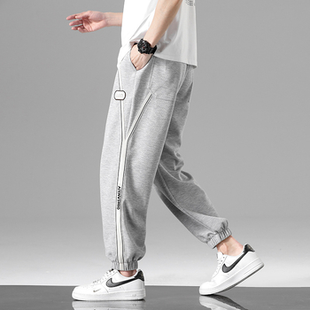 Yeqi muške sportske hlače, američki stil radne hlače, sive jogger hlače, muške casual hlače, veličina XL