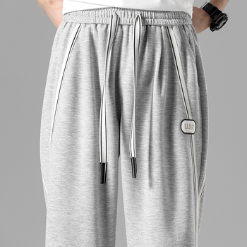Yeqi muške sportske hlače, američki stil radne hlače, sive jogger hlače, muške casual hlače, veličina XL