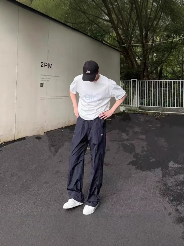 Muške jogger hlače s color-block dizajnom – lagane ljetne casual sportske hlače, pamuk-smjesa