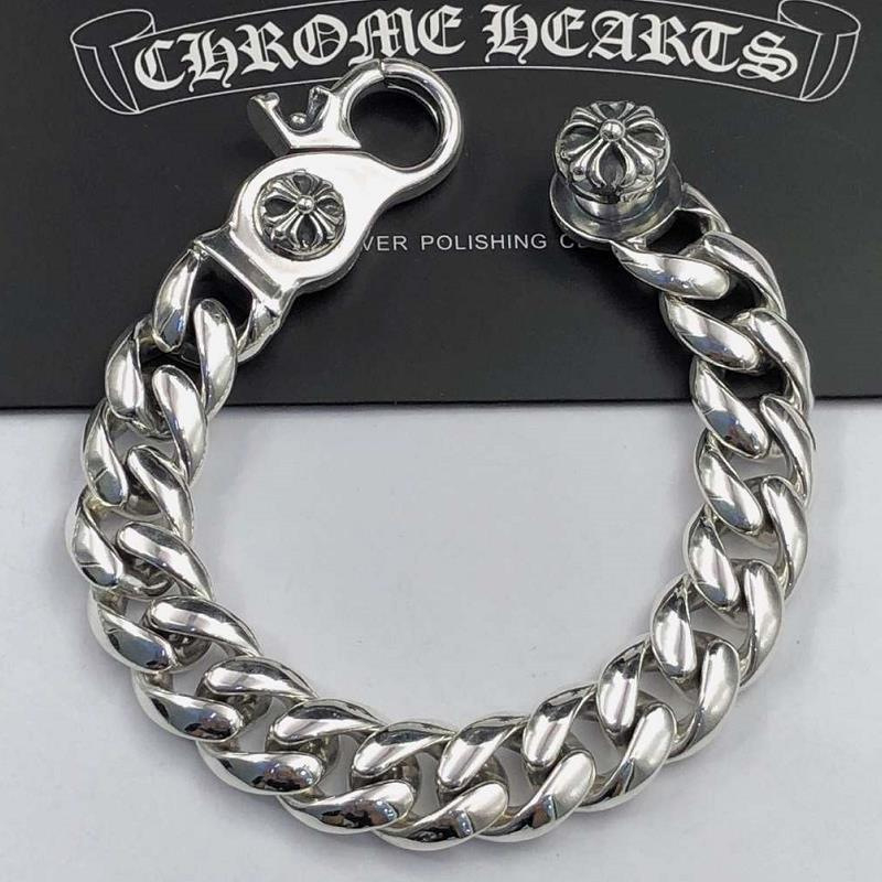 Muška retro narukvica s križem, metalna, hip-hop stil