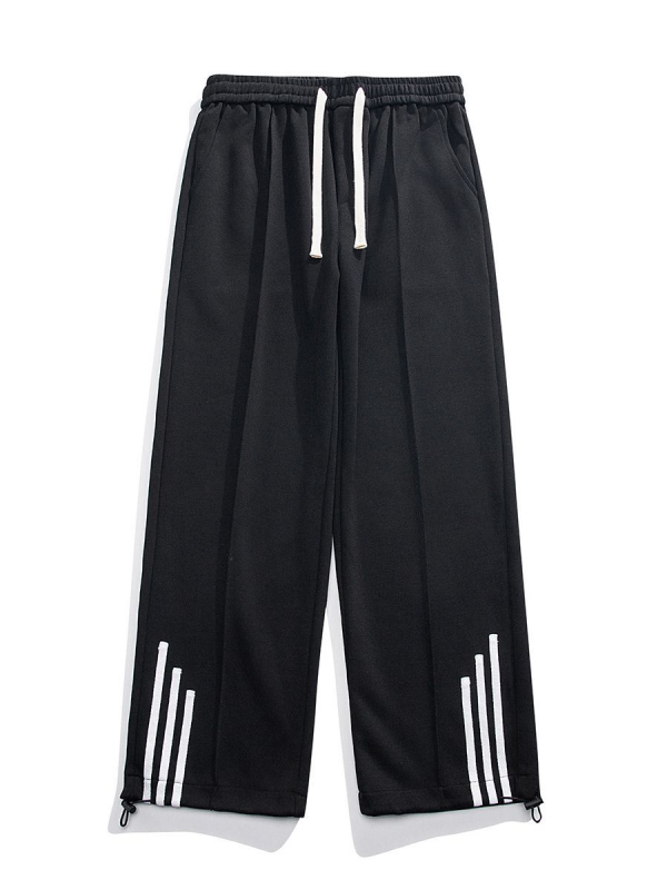 Muxi Clothing – Ανδρικά αθλητικά παντελόνια σε αμερικανικό στυλ, άνετη εφαρμογή, ίσιο κόψιμο, μήκος αστραγάλου, καθημερινή μόδα.