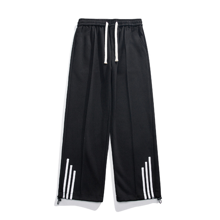 Muxi Clothing – Ανδρικά αθλητικά παντελόνια σε αμερικανικό στυλ, άνετη εφαρμογή, ίσιο κόψιμο, μήκος αστραγάλου, καθημερινή μόδα.