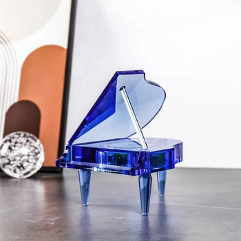 Kristalna piano ukrasna kutija – glazbeni ukras za djevojke, poklon učenicama i rođendan