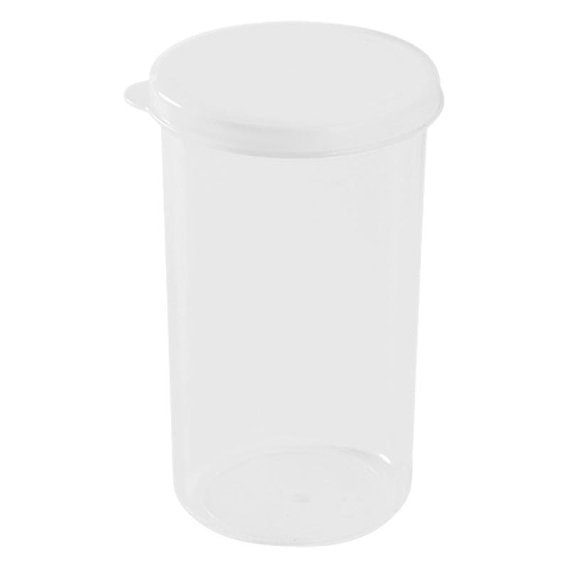 Plastična posuda za skladištenje zvjezdastog anisa s pregradom, prehrambena kvaliteta, otpornost na vlagu, prozirna kuhinjska posuda, 300–500 ml