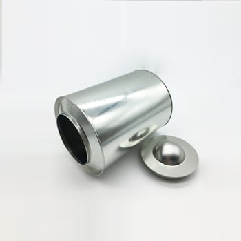 Okrugla metalna kutija za čaj s tiskanim logom, Huangshan Mao Feng čaj