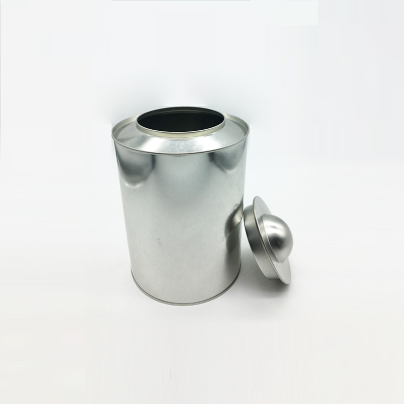 Okrugla metalna kutija za čaj s tiskanim logom, Huangshan Mao Feng čaj