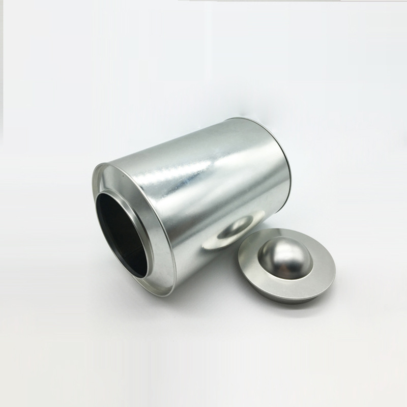 Okrugla metalna kutija za čaj s tiskanim logom, Huangshan Mao Feng čaj