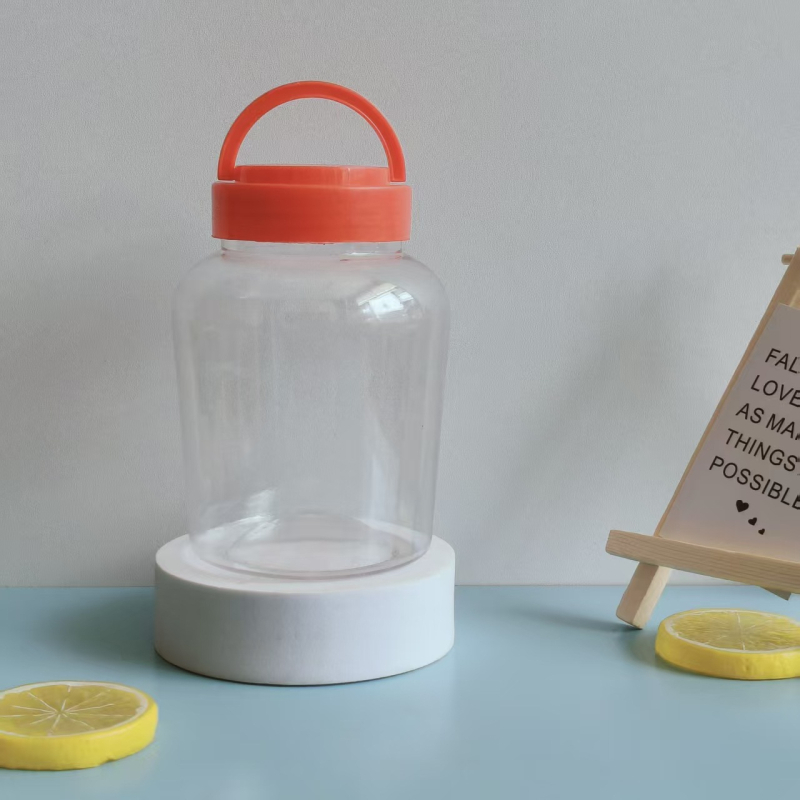 PET staklenka za kiselo povrće, 500 ml, zatvoren kuhinjski spremnik za pohranu