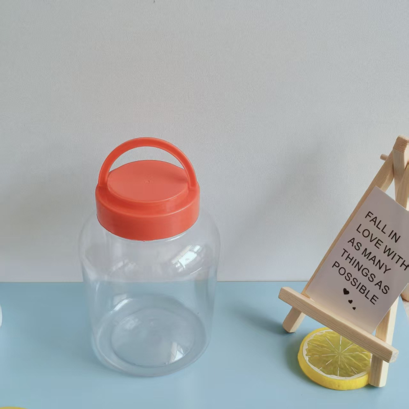 PET staklenka za kiselo povrće, 500 ml, zatvoren kuhinjski spremnik za pohranu