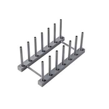 Raft de depozitare pentru farfurii și vase, organizator de bucătărie din plastic, stil modern minimalist