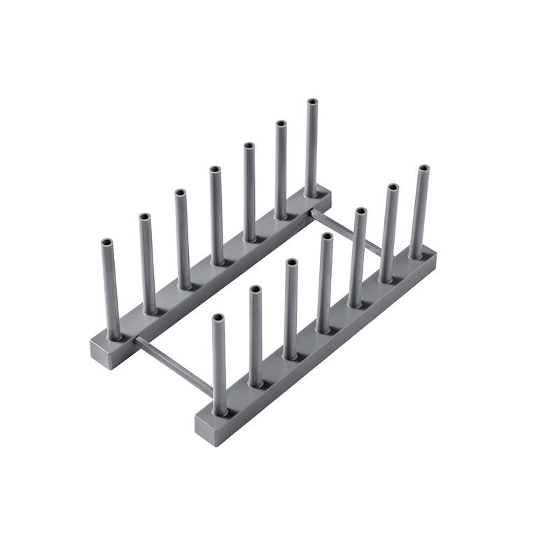 Raft de depozitare pentru farfurii și vase, organizator de bucătărie din plastic, stil modern minimalist