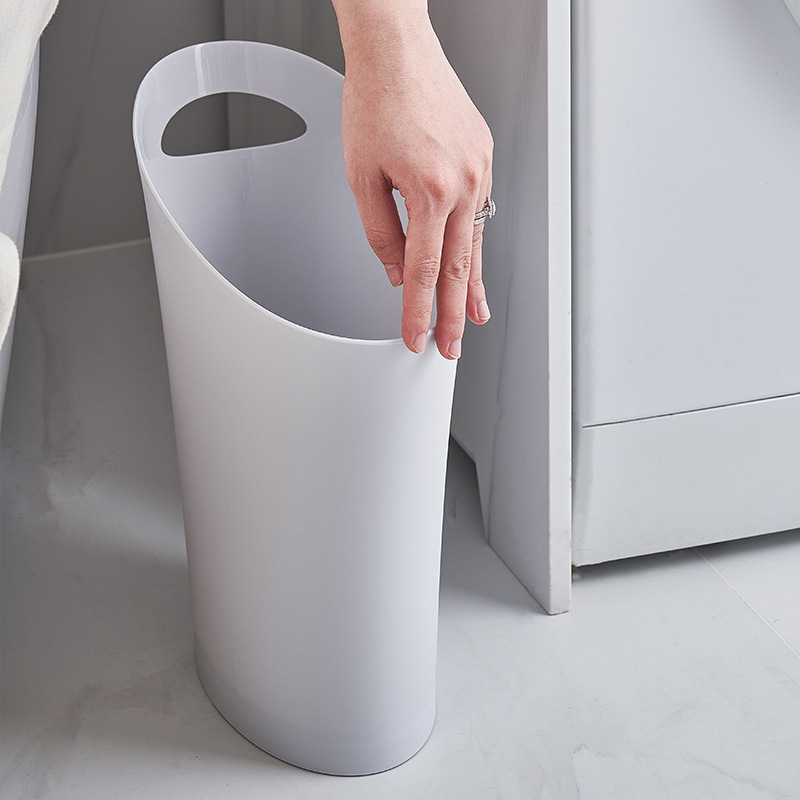 Japanski stil izuzetno uski koš za otpad za kućnu upotrebu, minimalistički dizajn, bez poklopca, 8 L