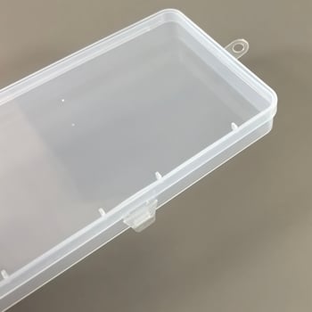 Prozirna PP kutija s poklopcem za pohranu nakita, elektroničkih komponenti i ribolovne opreme