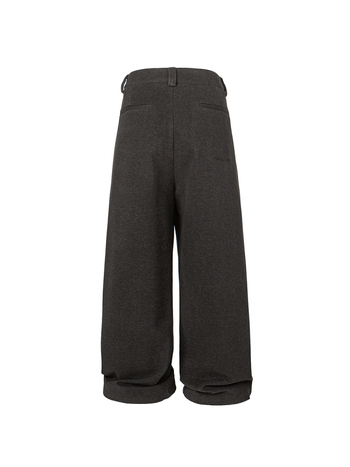 Southern Summer Disguise Férfi nadrágok, A-vonalú szabás, mikró széles drapírozás, casual laza fazon, poliészter-viszkóz keverék