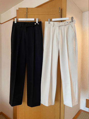 Muške zimske hlače od vuneno-sintetskog materijala, debeli materijal, korejski stil, široki kroj, ležeran stil