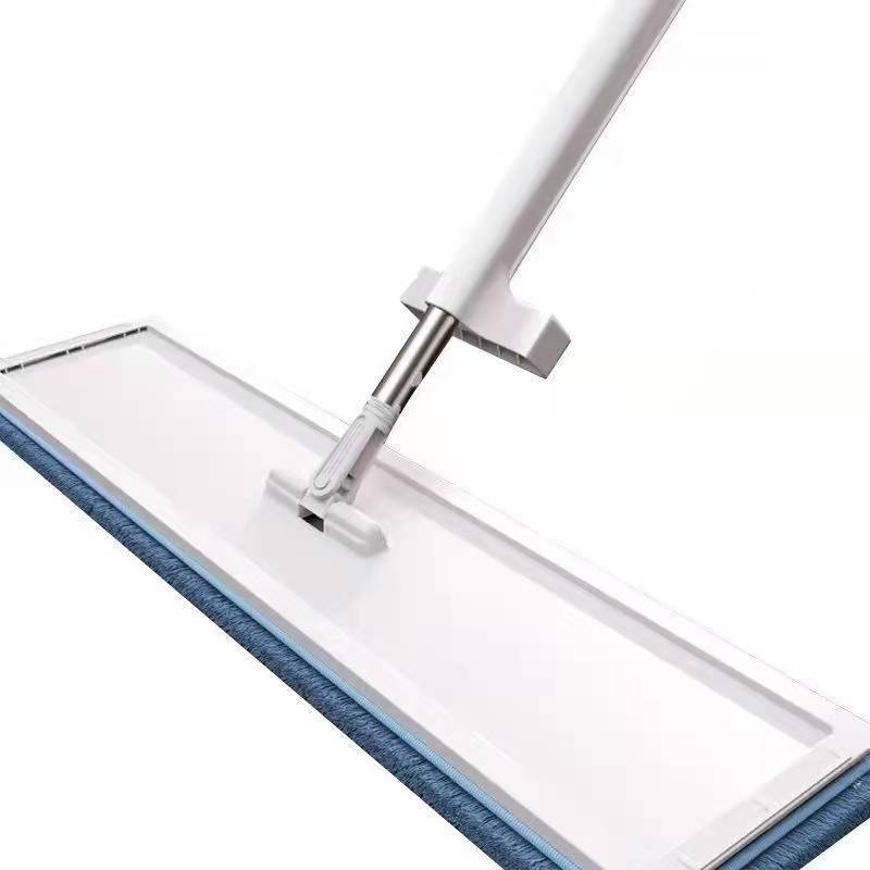 Prošireni plosnati mop s rotirajućom glavom, kućna upotreba, suho/mokro čišćenje, teleskopska dužina 1,5 m