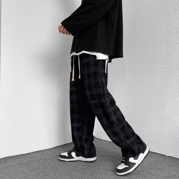 Muške hlače od korduroja, proljeće-jesen, ravni kroj, opušteni, korejski stil, svestrane casual sports hlače, 9/10 duljine