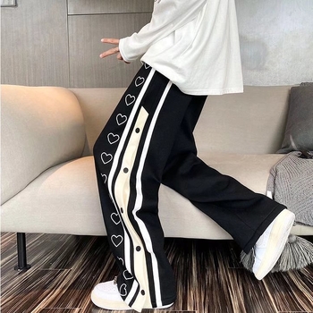 Muške široke hlače do poda s kopčanjem, niski pojas, hongkonški gradski stil, drapirani kroj, dužina do poda, udobne hip-hop hlače za svakodnevno nošenje