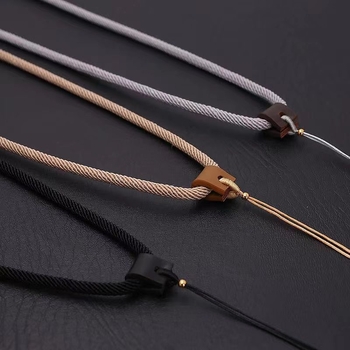 Ručno izrađeni kožni konac za privjesak, unisex, zamjenski konac za Buddha Jade privjesak, milanska pletenica