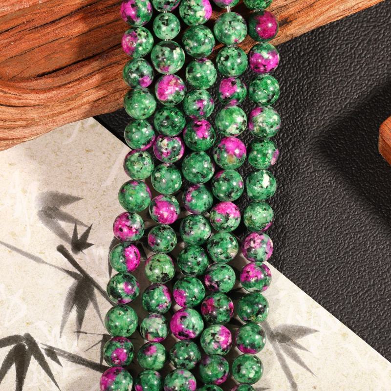 Materijali za DIY nakit: zlatosaten jade, chalcopyrit, crvene i zelene dragulje, poluproizvedene perle, slobodne perle, narukvica u kineskom stilu
