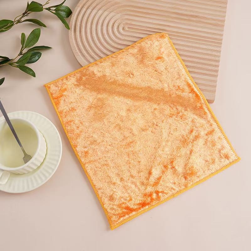 Kitchen Baby Čarobna krpa za suđe, višenamjenska krpa za pranje posuđa, debela vlakna od drva, otporna na masnoću i mrlje, za kućnu upotrebu