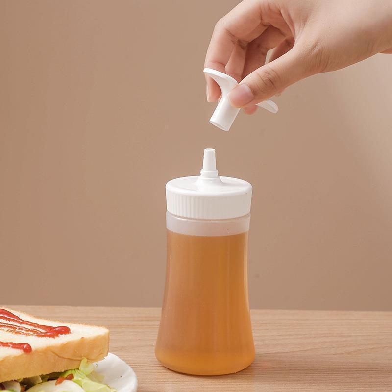 Invertibilna boca za umake za kućnu upotrebu, široko grlo za kečap i preljev, plastika za prehranu