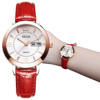 Ženski vodootporni kvarcni sat s luminescencijom cifernika, 31 mm, nehrđajući čelik, moderan stil
