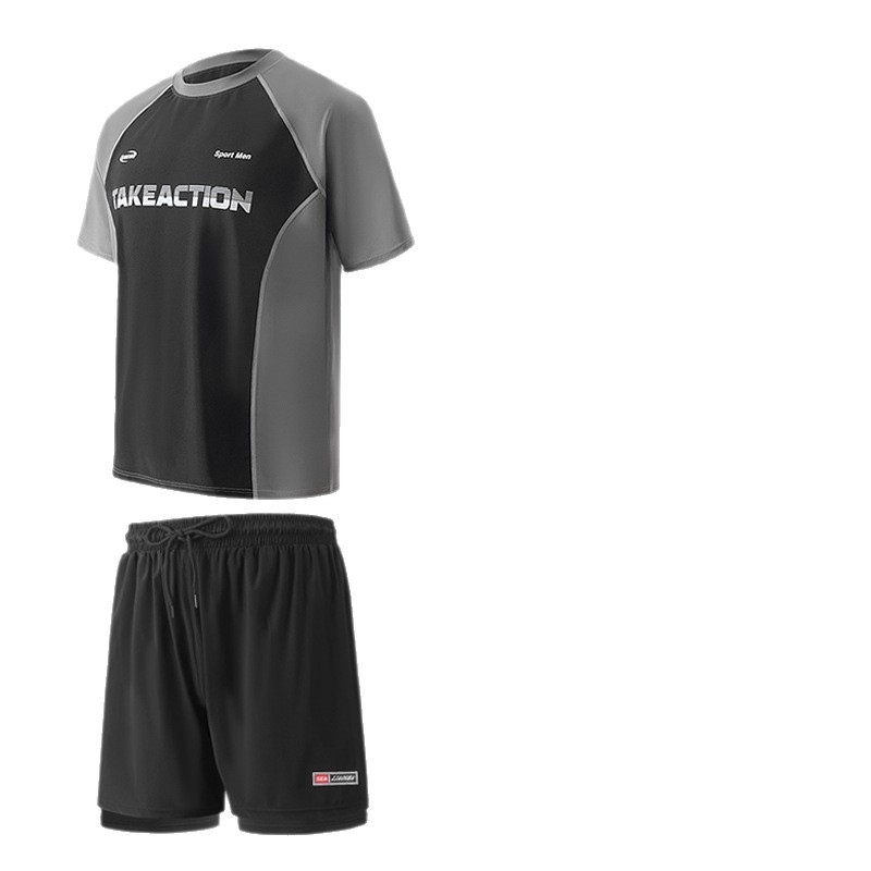Muški kupaći set plus veličine, brzo se suši, američki stil, jednobojni
